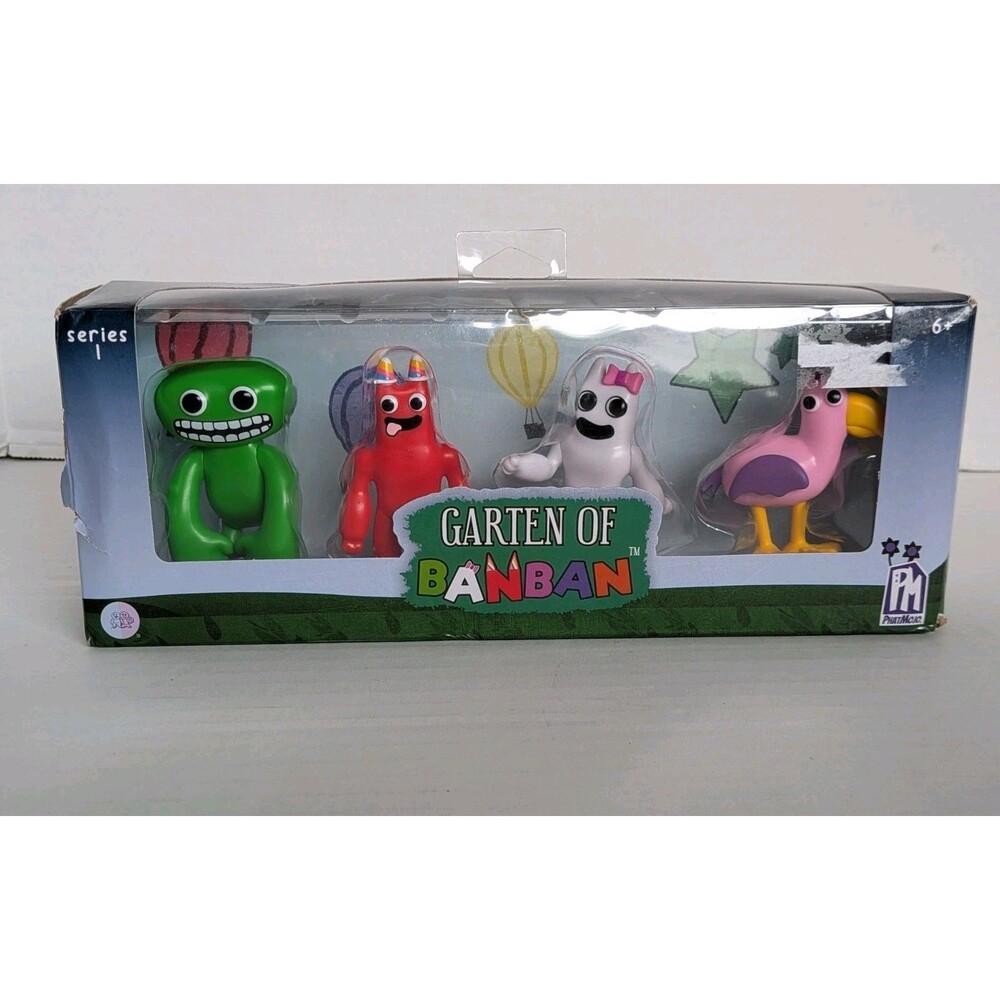 GARTEN OF BANBAN 4 Pack Series 1 Figurines Phat Mojo 2024